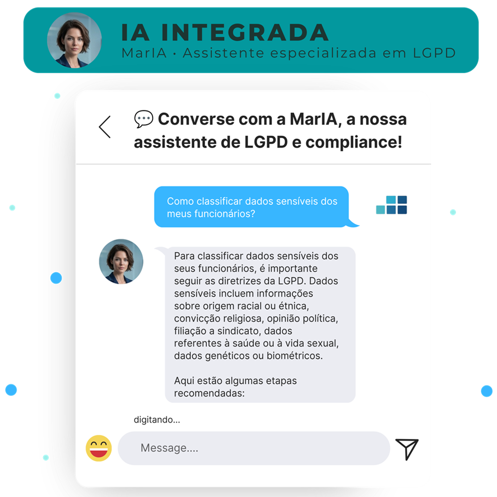 MarIA — IA integrada especializada em LGPD