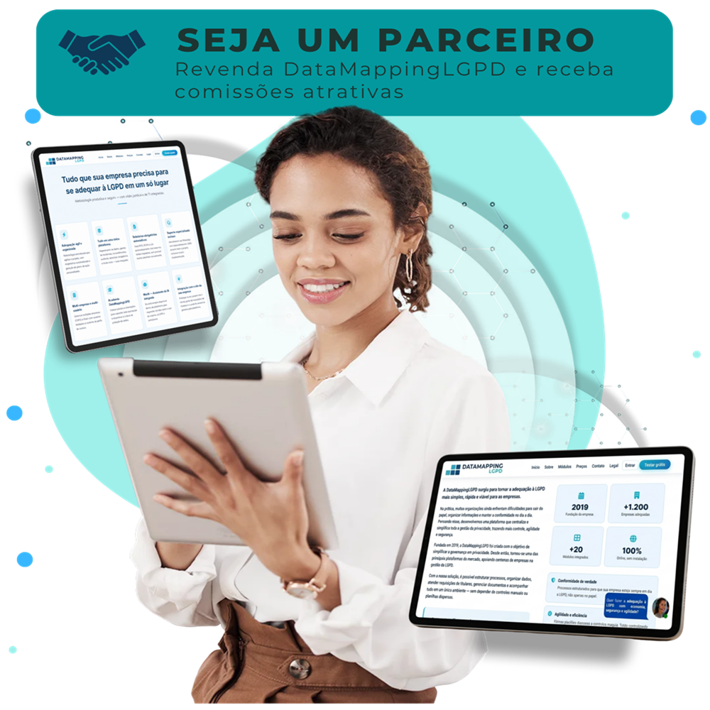 Seja um parceiro — revenda DataMappingLGPD
